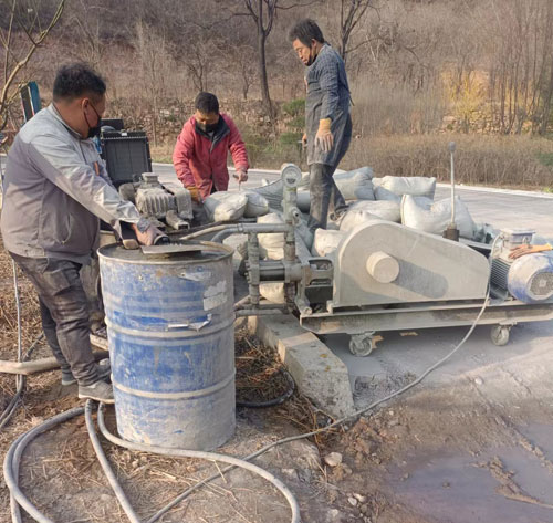 三河路面下沉注浆