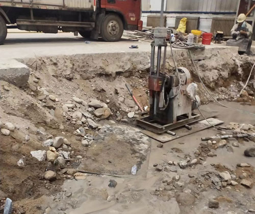 三河公路下沉压浆